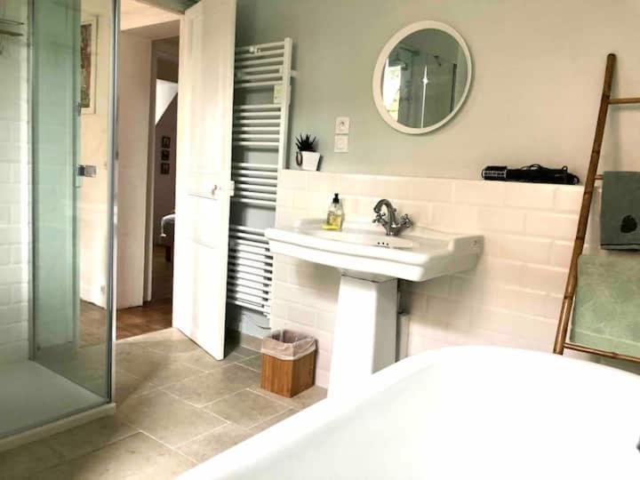 Villa Vue Mer Avec Acces Direct A La Plage Varengeville-sur-Mer Zewnętrze zdjęcie