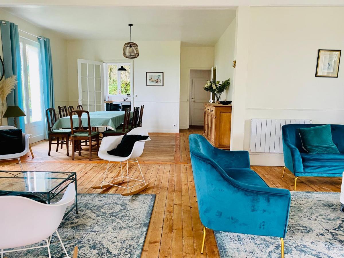 Villa Vue Mer Avec Acces Direct A La Plage Varengeville-sur-Mer Zewnętrze zdjęcie